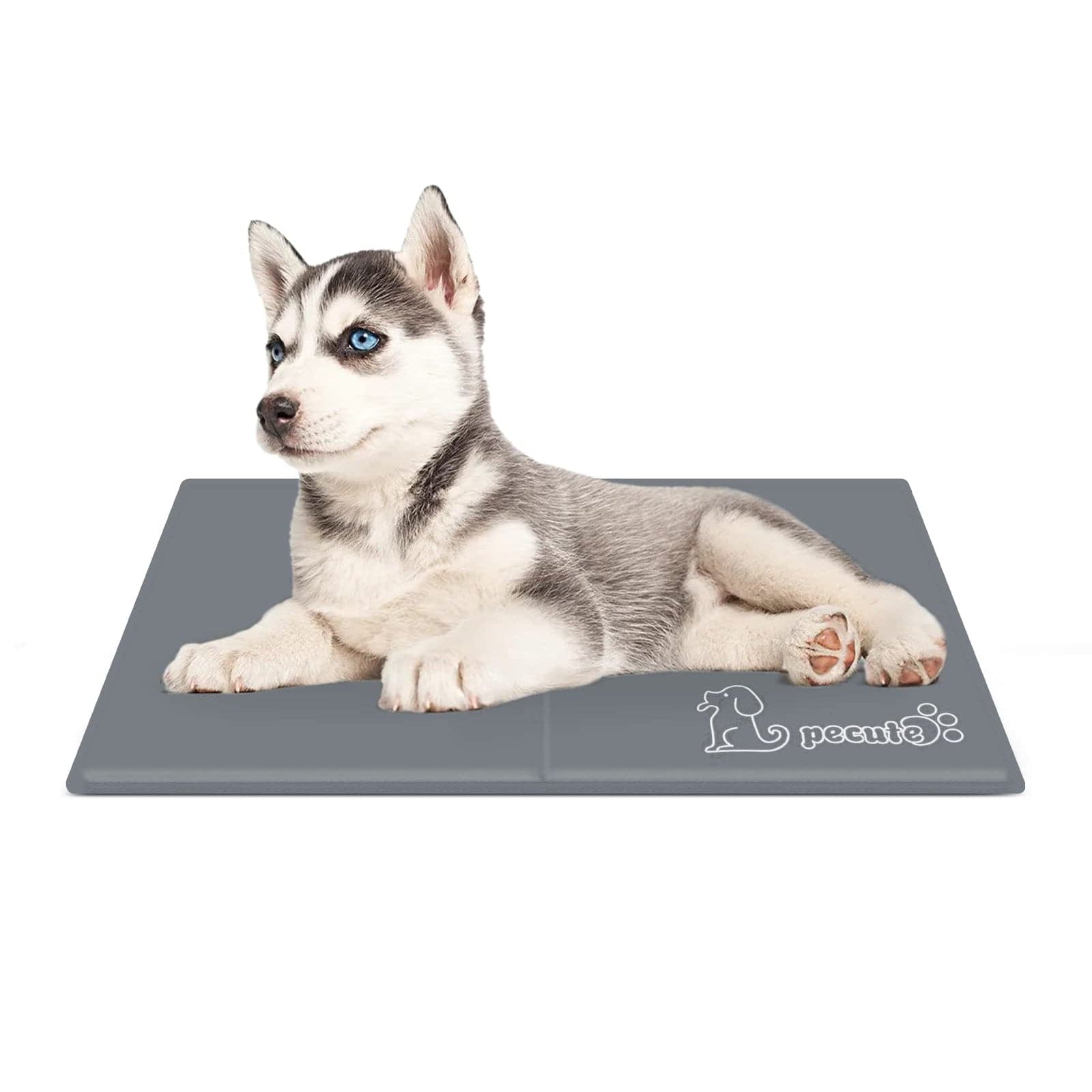 Pecute Dog Cooling Mat Grey（L）.