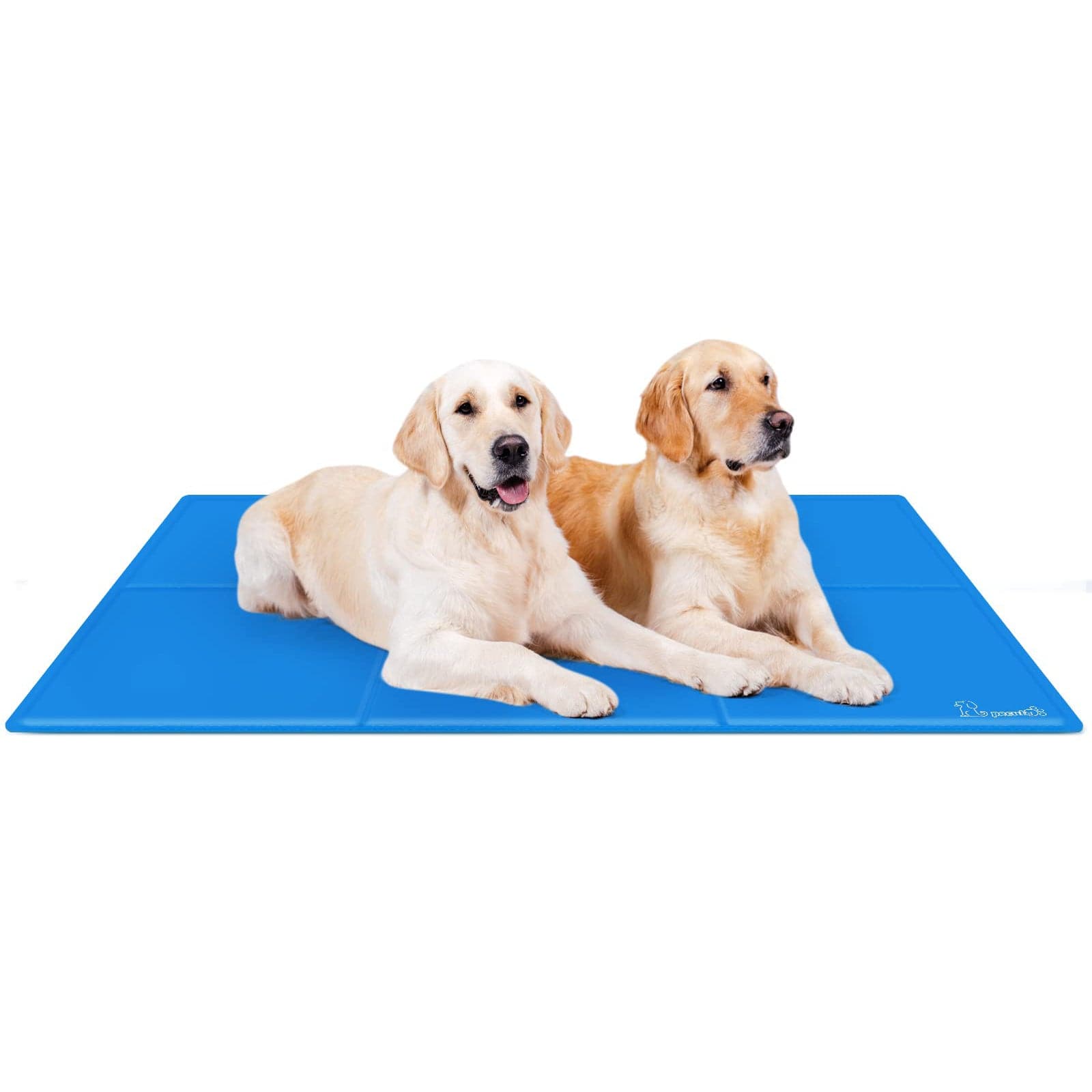 Pecute Dog Cooling Mat Blue（L）.