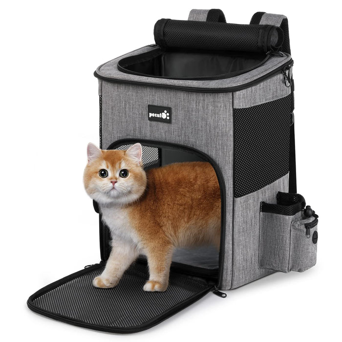 Pecute Cat Carrier Backpack Large with Ventilated Design.