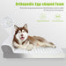 Pecute Orthopedic Dog Bed Washable Dog Sofa (L).