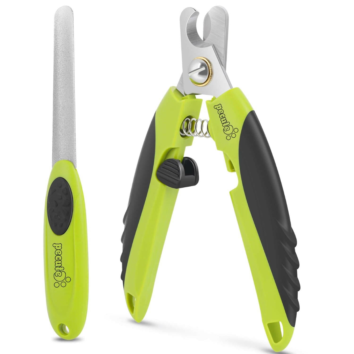 pecute Dog Nail Clippers Professional Sharp Stainless Steel Pet Nail Trimmers.