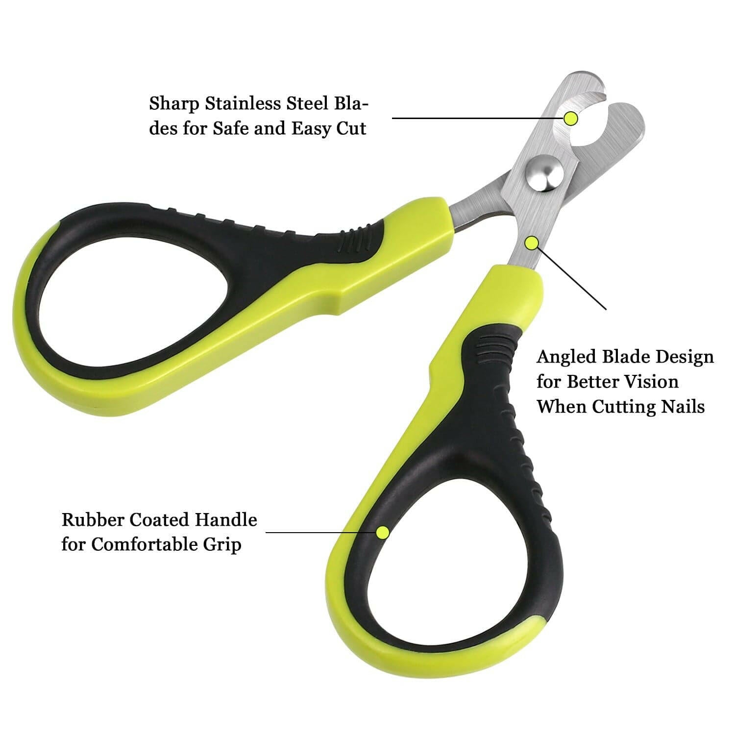 Pecute Stainless Steel Cat Nail Clippers.