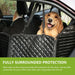 Pecute Dog Car Back Seat Cover.