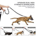 Pecute Hands Free Dog Running Leads with Wide Back Support Waist Bag.