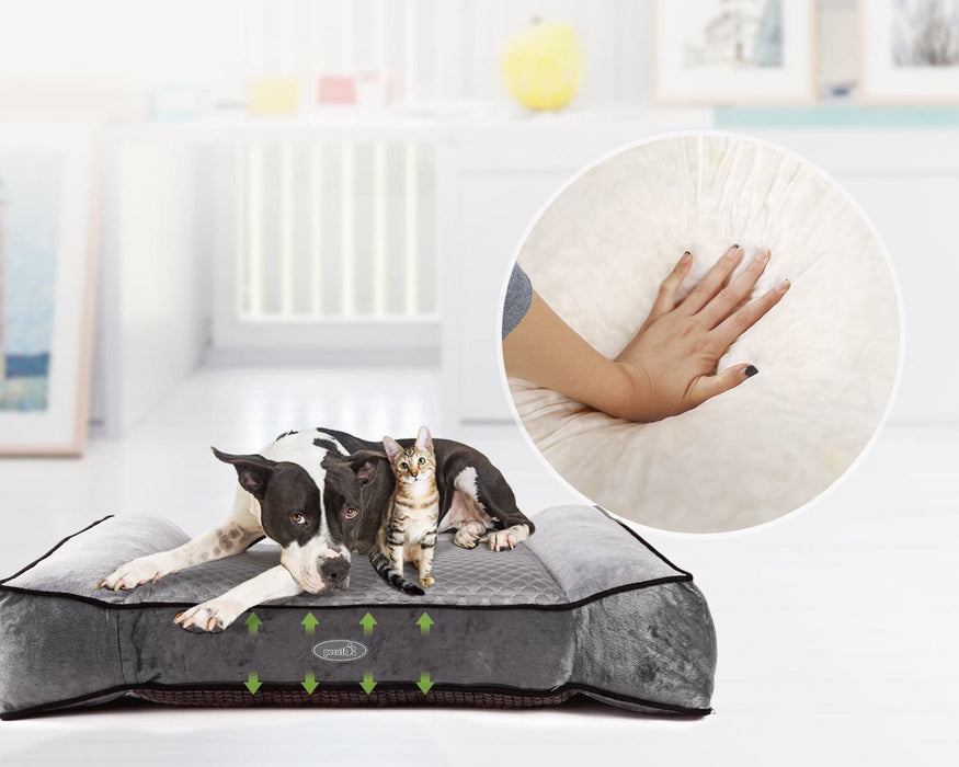 Pecute Large Dog Bed (L:102x69cm).
