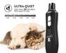 pecute Pet Nail File Electric Claw Trimmers.
