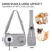 pecute Pet Sling Carrier for Small Doggie Cat.