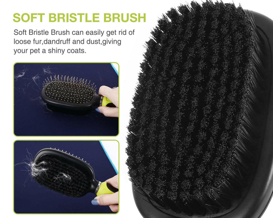 Pecute Double Sided Pet Grooming Brush.