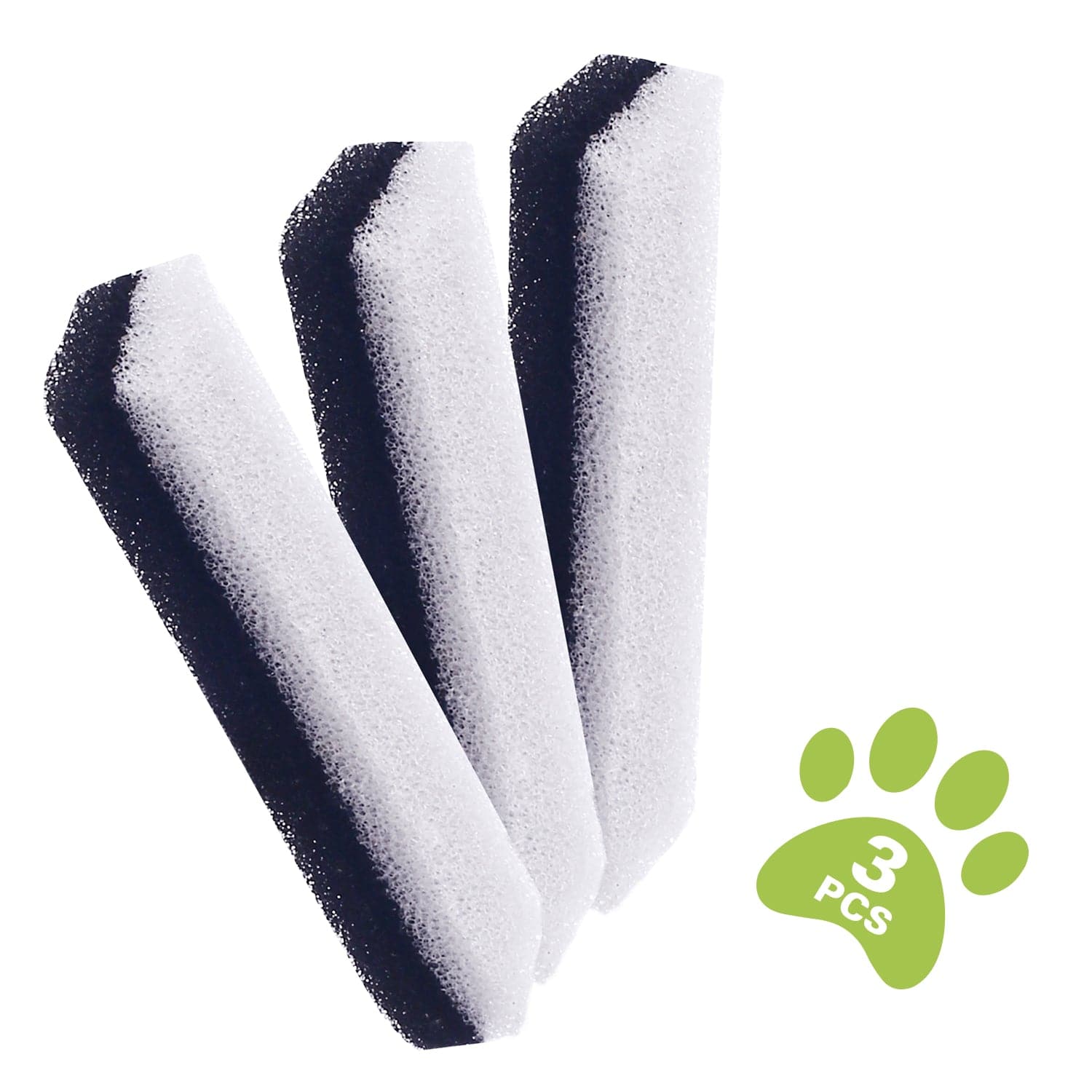 Pecute Cat Water Fountain Reusable Replacement Filters 3Pcs.