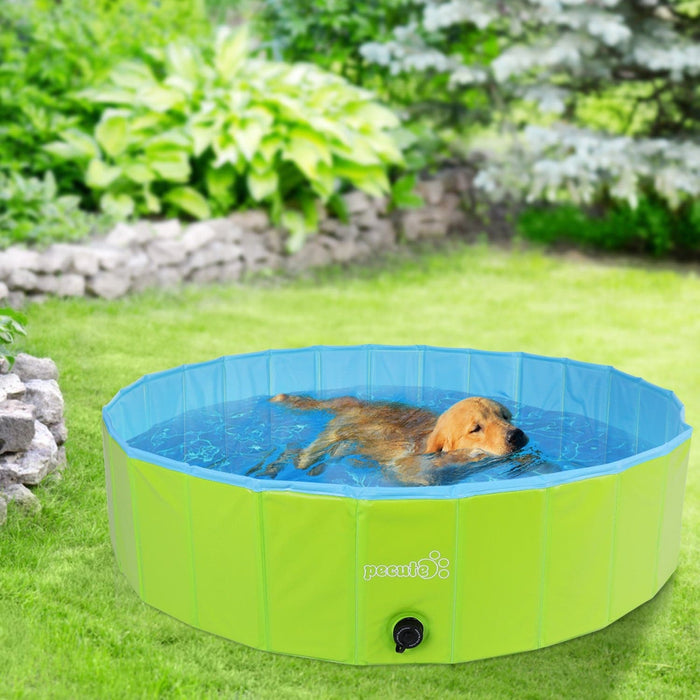 Pecute Green Dog Paddling Pool（L）.