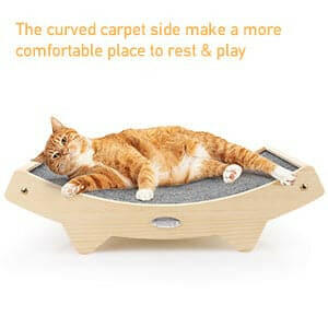 Pecute Double-Sided Cat Scratching Pad.