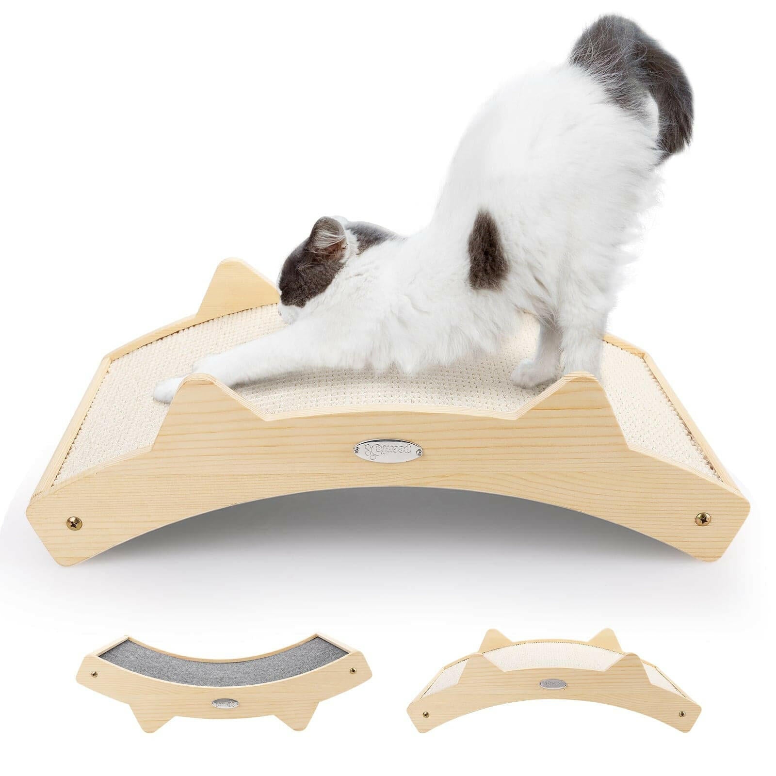 Pecute Double-Sided Cat Scratching Pad.