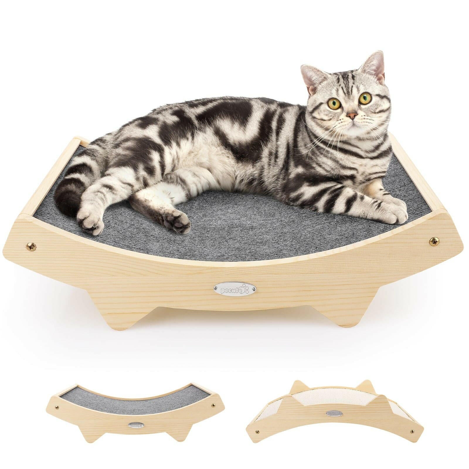 Pecute Double-Sided Cat Scratching Pad.