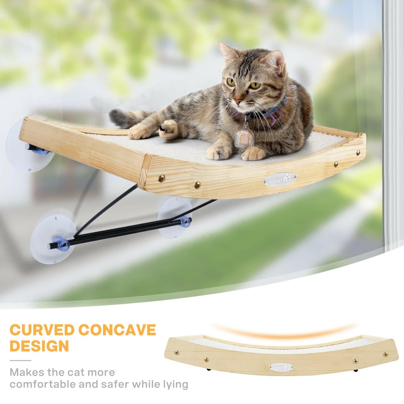 Pecute 2 in 1 Cat Window Perches.