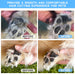 Pecute Pet Paw Clippers with LED Light.